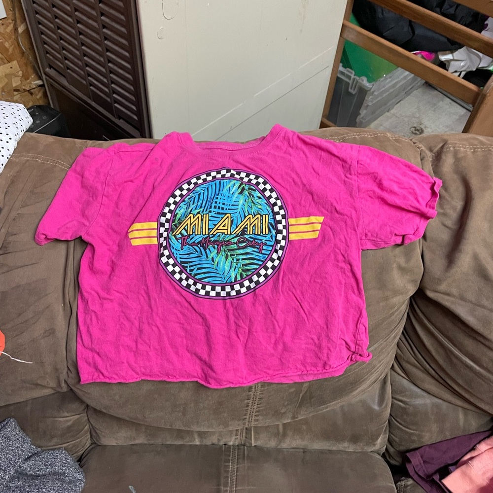 Cropped Miami T-Shirt